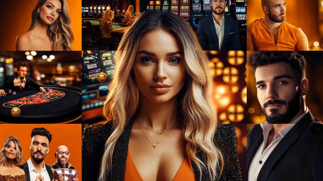 Game provider studio မျိုးစုံမှ Casino ဂိမ်းများ ပြသနေသောမြင်ကွင်း
